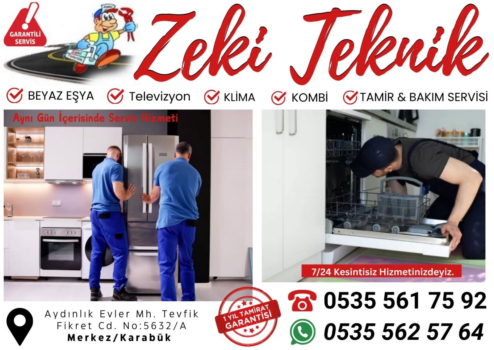 Karabük Beko Beyaz Eşya Servisi
